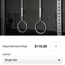 Rogue Metal Gymnastics Rings