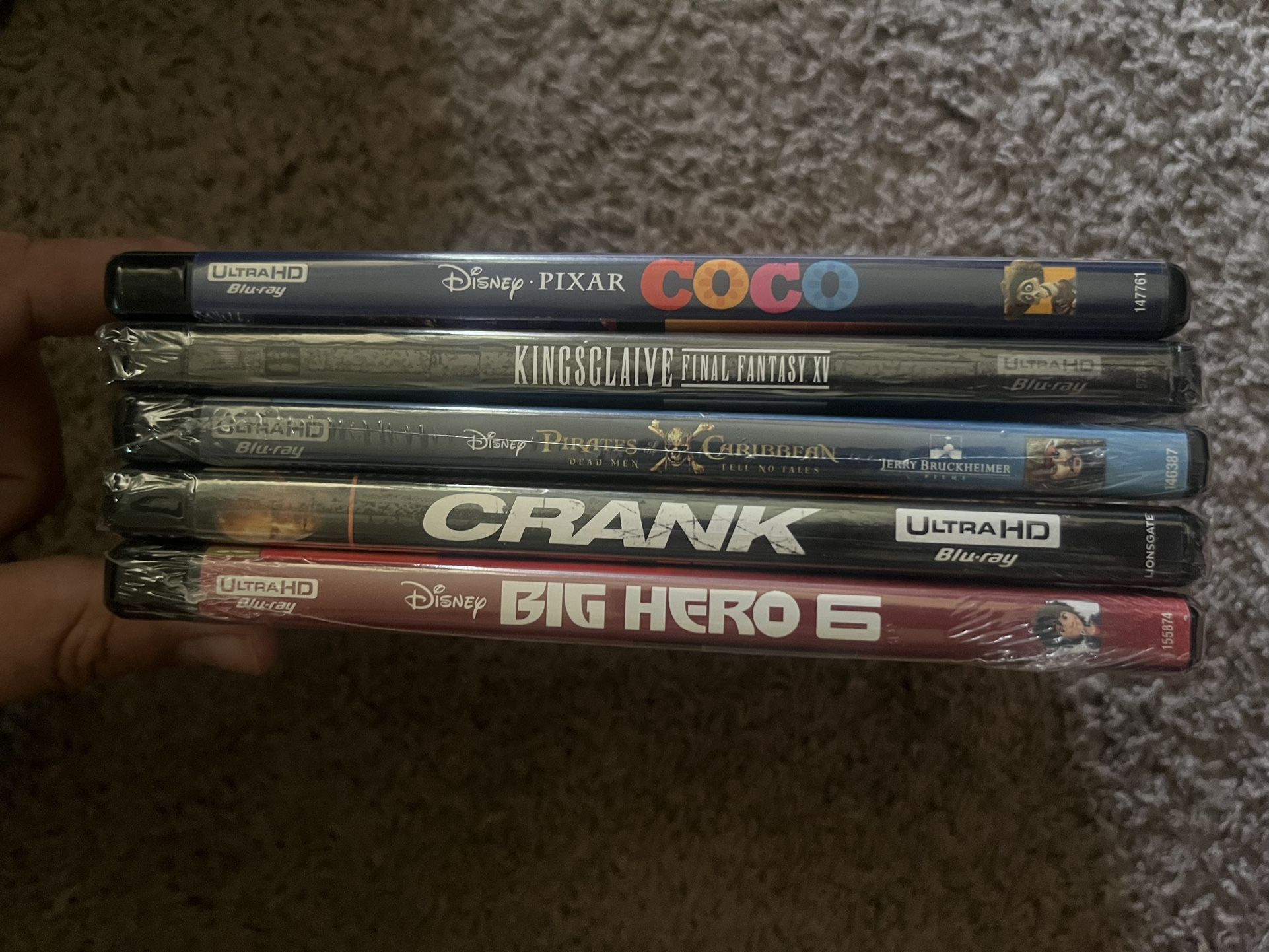 4k Uhd Movie Disney Coco Big Hero 6