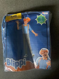 Blippi Toddler Costume Size 3T-4T