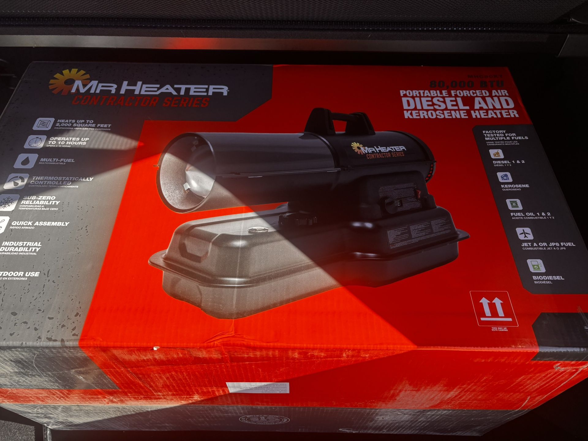 Brand New 80,000 BTU Heater — Never Used — Save $$$