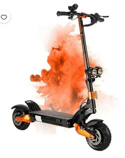 ZonDoo ZO08 Electric Scooter Adults, 3000W Dual Motors, 45 Mph 52 Miles Long Range, 10" All Terrain Tires Off Road E Scooter for Adults