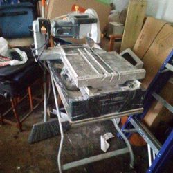 10in Blade Tile And Brick Saw 