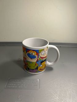Nickelodeon Rugrats Character Ceramic Coffee Mug Tommy Ren Stimpy Reptar