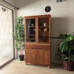 Vintage Wood Hutch