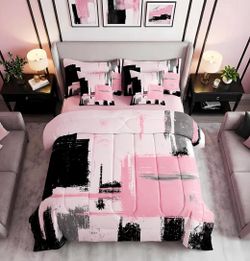 Pick Up From Mount Juliet 37122..Beautiful New Queen Size 7 Piece Bedding Set..excellent Condition..pet N Smoke Free Home.