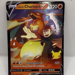 Lance's Charizard V - Foil Promo SWSH: Sword & Shield Promo Cards SWSH133 NM