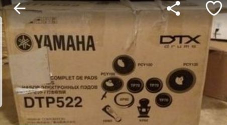 Brand yamaha Dtp522 drum set