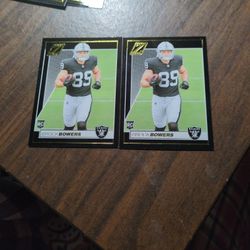 BROCK BOWERS FOOTBALL CARD.