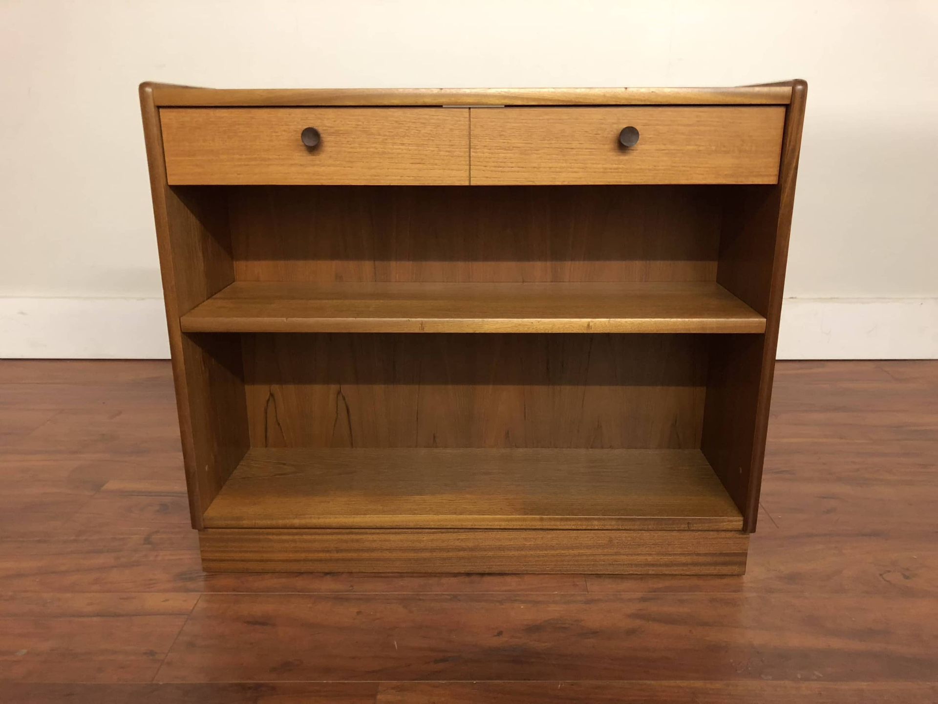 Nathan Vintage Small Teak Bookcase Cabinet - Many More Items In Stock!