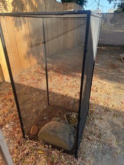 Reptibreeze XL reptile inclosure.