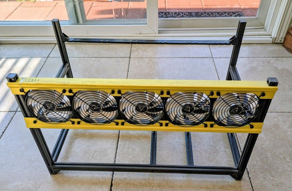 2x 6 GPU Mining Rigs