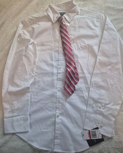 Van Heusin white dress shirt