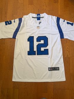 White Los Angeles rams puca nacua fearsome Jersey
