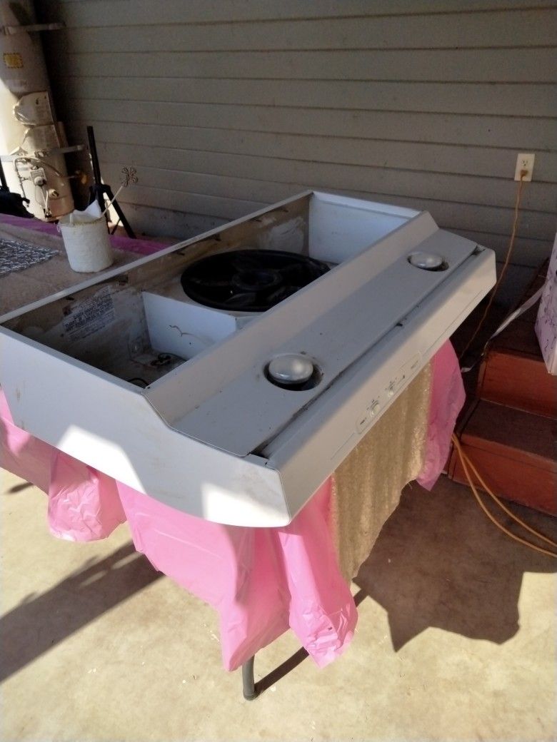 Nutone Kitchen Hood White