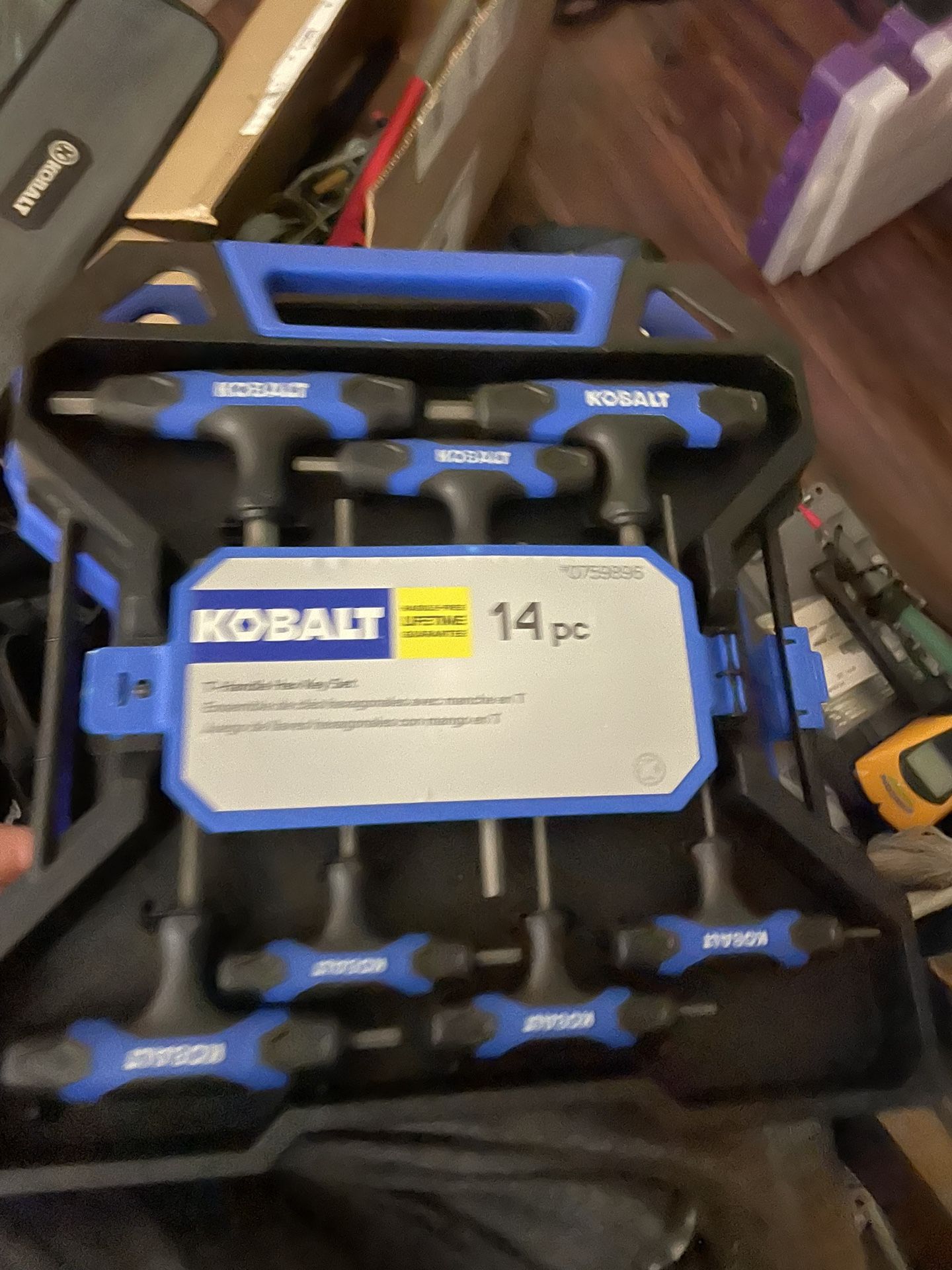 Kobalt T-handle Hex Key Set