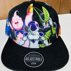 Dragon Ball Fighter Z FighterZ Super Men's Snapback Hat Cap Full Color OS EUC
