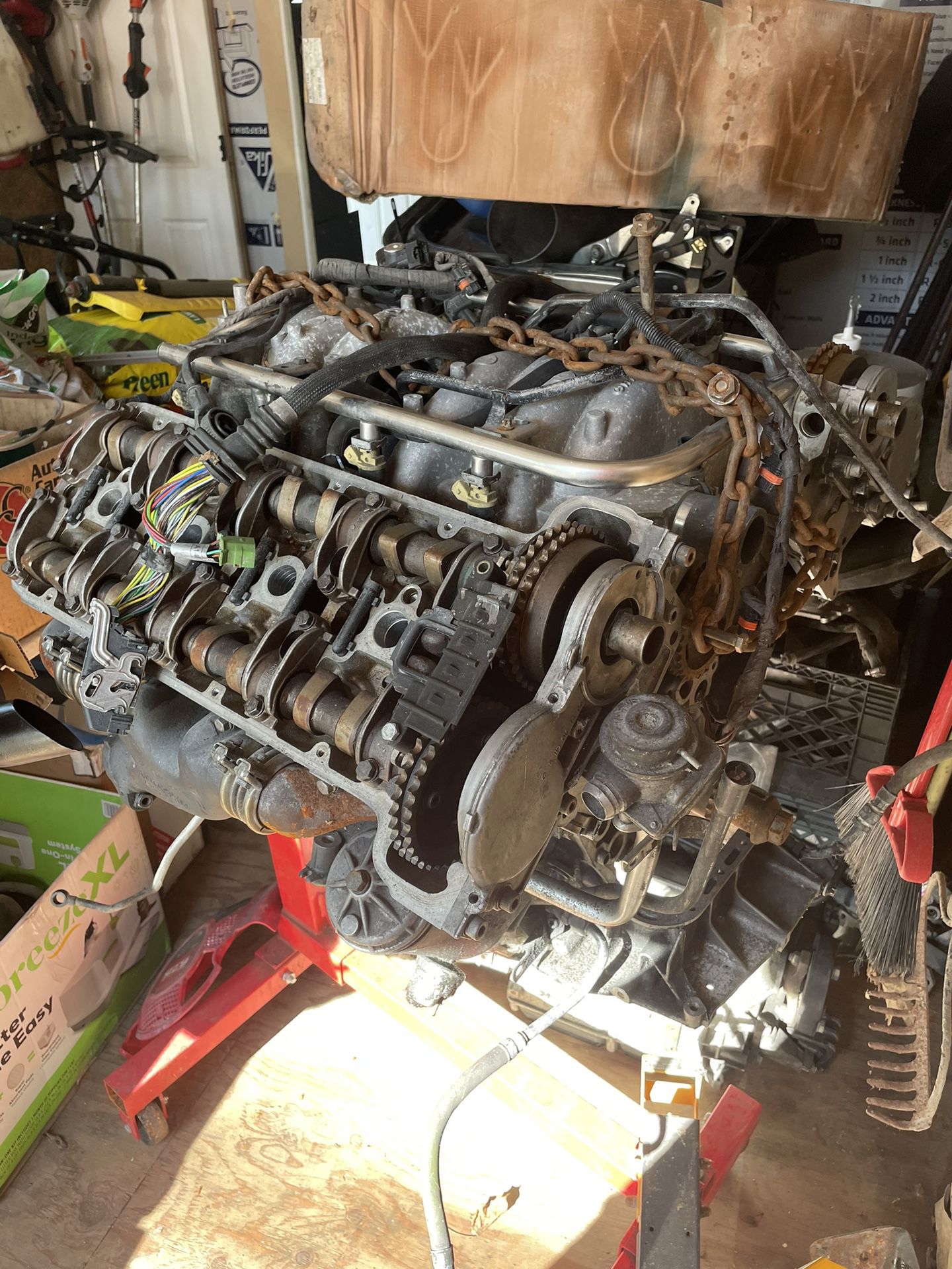 99 Mercedes S 420 Engine And Transmission 