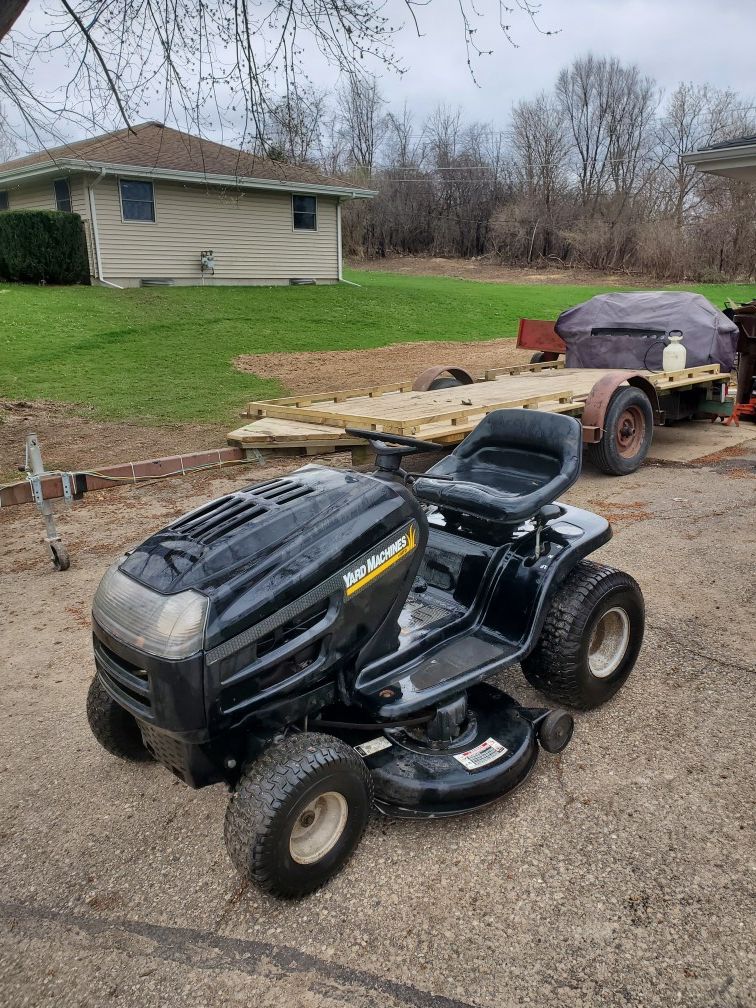 Mtd yard machines riding mower for Sale in Rockford IL OfferUp