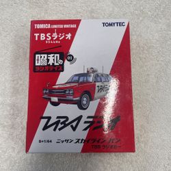 1:64 Tomica Limited vintage LV Ra01 Nissan Skyline Radio Wagon