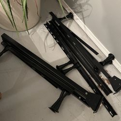 Metal Adjustable Bed Frame. Queen Low Profile Boxspring 