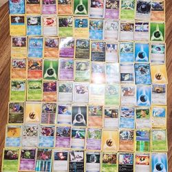 Pokémon Cards 100 Pieces For $20.