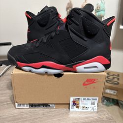 Size 13 - Air Jordan 6 Retro Reverse Infrared Salesman 2026