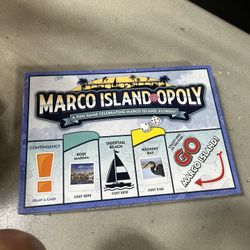 Marco island Monopoly game