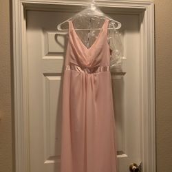 Pink Bridesmaid Dress