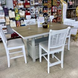 5pc Dinning Table Set $599