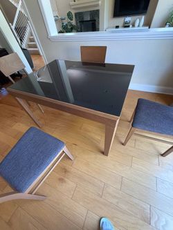 Modern dining set with vintage look. New-ish