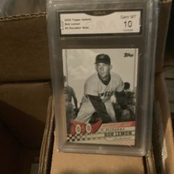 2020 Topps Update Bob Lemon #2decades Best Gem Mt 10