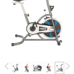 PROGEAR 100S Exercise Bike/ Indoor Training Cycle with Heart Pulse