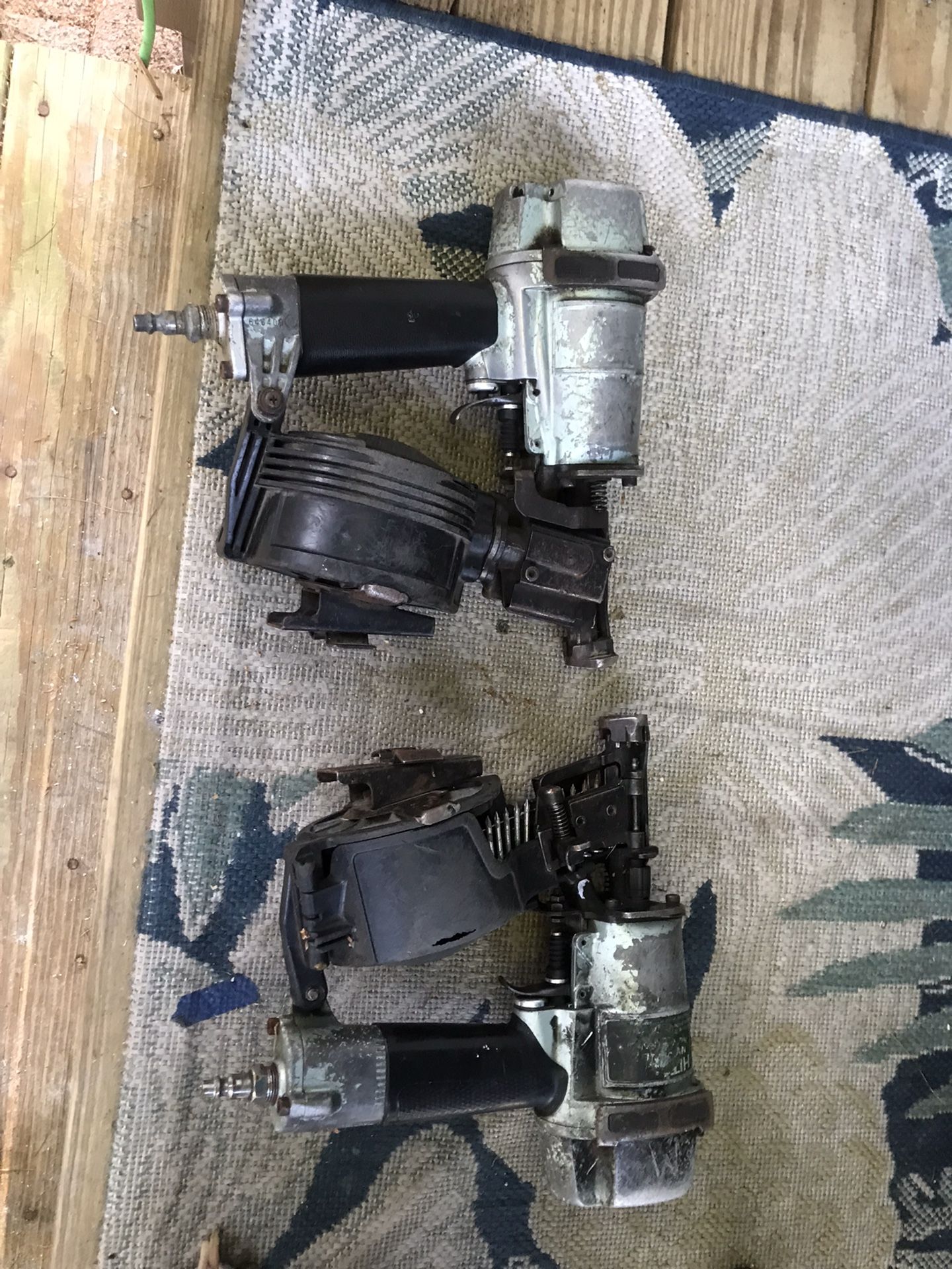 2 Hitachi Roofing Guns