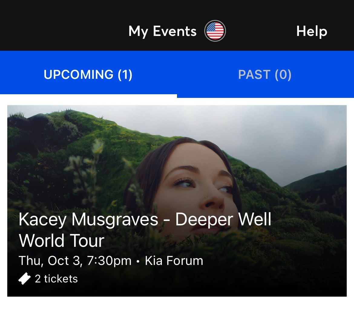 Kacey Musgraves Tickets (2)