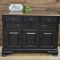 Maple Buffet, Changing Table, Coffee Bar, Entertainment Center, Hutch 