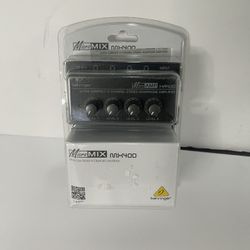 Behringer MX400 Micromix 4-Channel Line Mixer