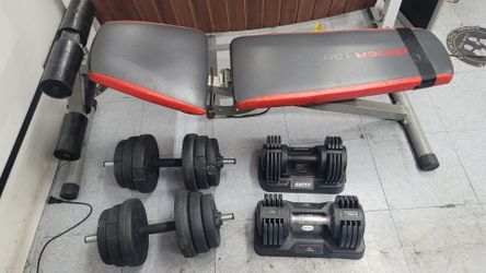 Set de Mancuernas. Combo