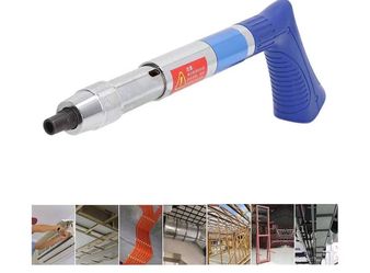Concrete Nail Gun Steel Nail Gun Adjustable Wall Fastener Nailer Tool