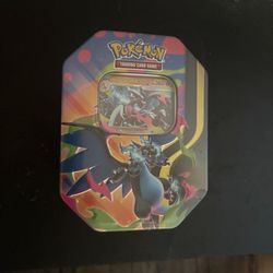 Pokémon charizard tin