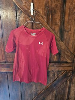 Under Armour Red Athletic T-Shirt