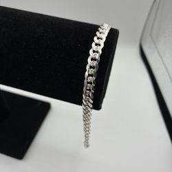 925 Sterling Silver Cuban Link Bracelet 6mm | 8” — Mexico 🇲🇽