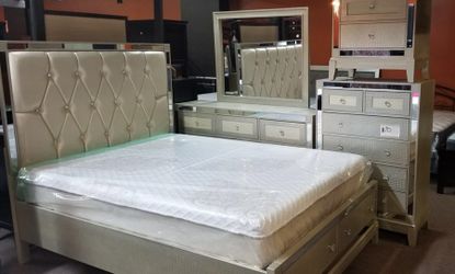 Brand New Complete Bedroom Set With Orthopedic Mattress For $1349