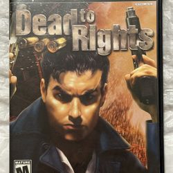 Playstation TWO (PS2) NEW disc: "Dead to Rights"