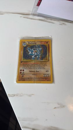FACTORY SEALED 1st edition Machamp 8/102 NM+