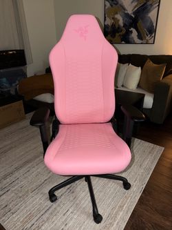 Razer pink gaming chair