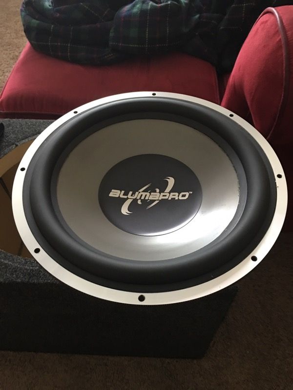 NEW IN BOX - Alumapro Alchemy RX12 12" Dual 4 Ohm Sound Quality Sub