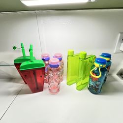 Watermelon Plastic Drinking Tumbler plastic 2 pieces