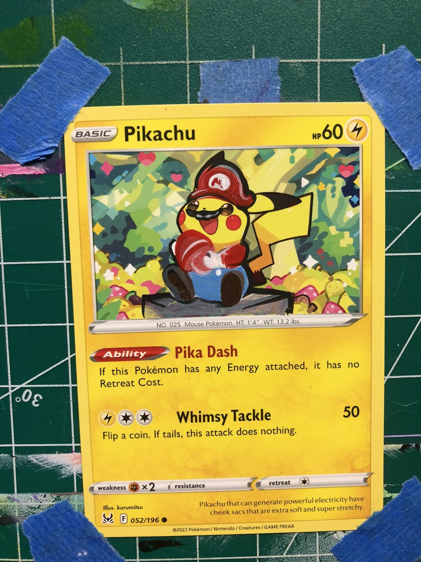 Pikachu Custom Card