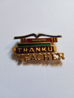 Thank you Teacher Pin/Brooch