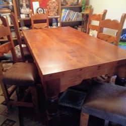 Mesquite Dinning Table 